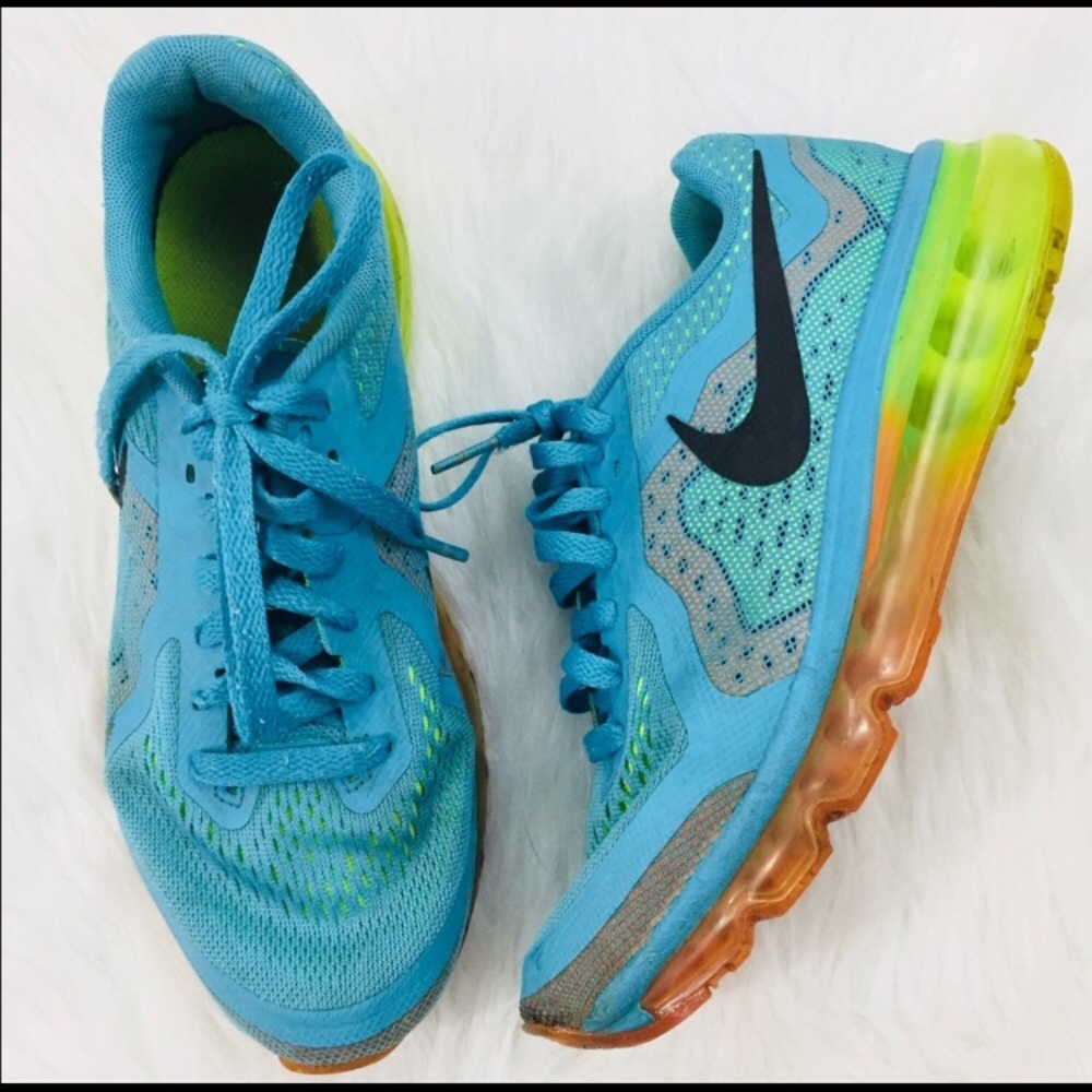 Blue nike air max